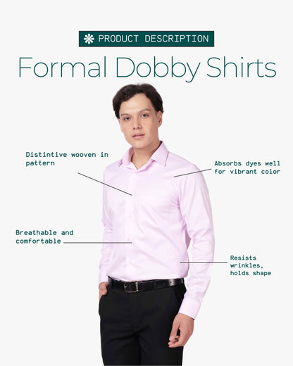 Dobby Cotton Fine Checks Shirt