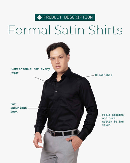Satin Ease Cotton Shirt