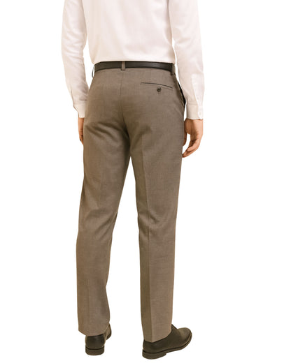 Tailored Trouser - Khaki (Two Way Lycra)