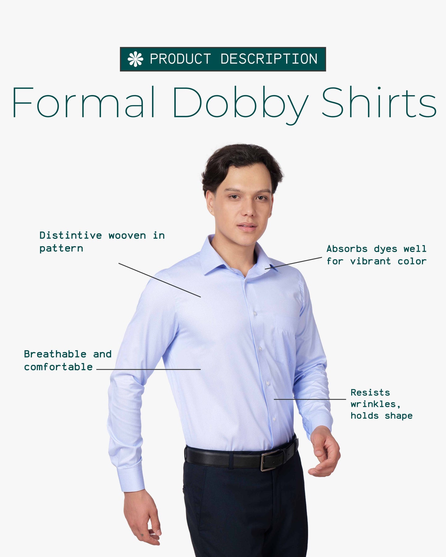 Dobby Cotton Fine Checks Shirt