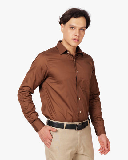 Twill Edge Cotton Shirt
