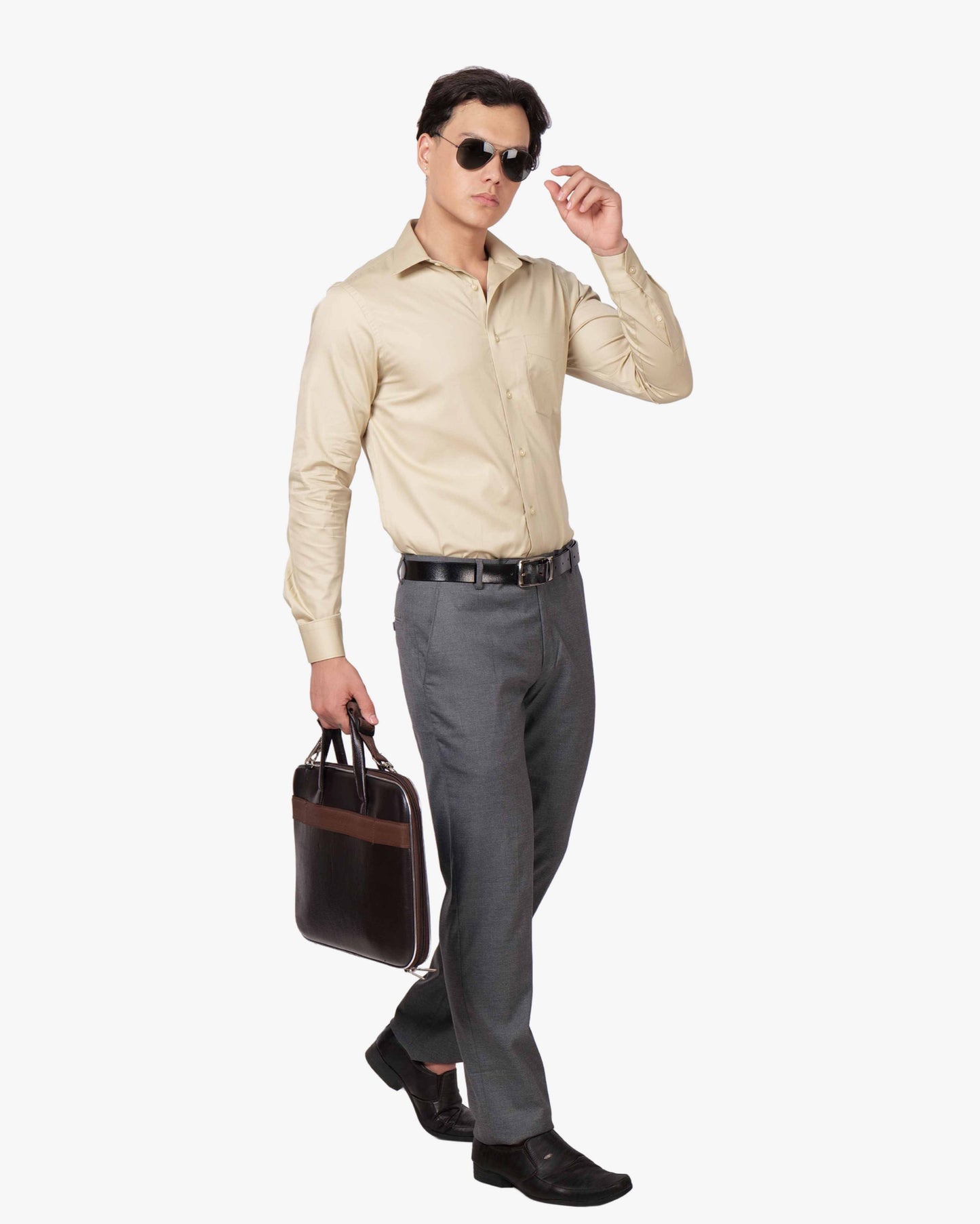 Twill Edge Cotton Shirt