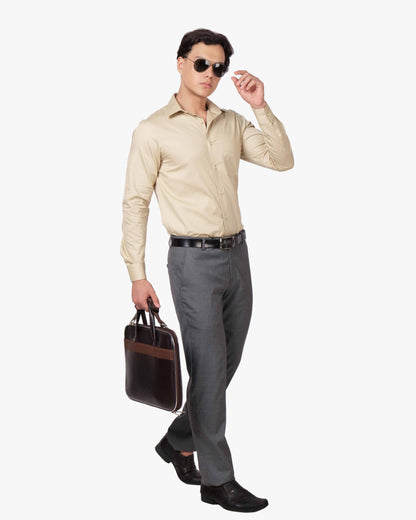 Twill Edge Cotton Shirt
