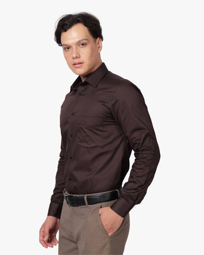 Twill Edge Cotton Shirt