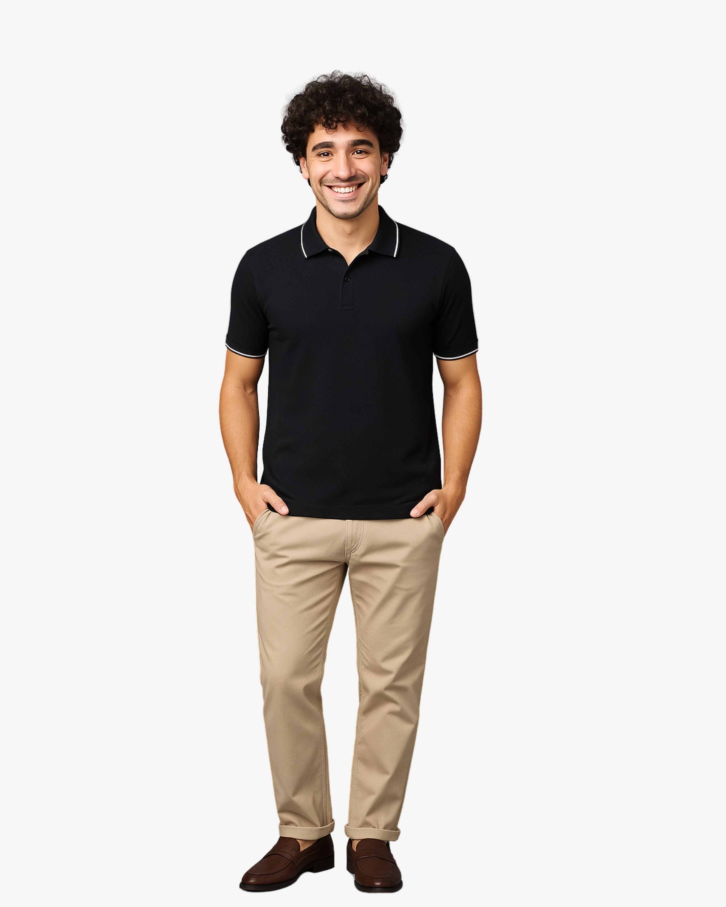 Corcul Men Pima Cotton Polo T-shirt