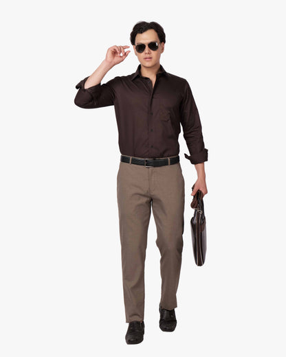 Twill Edge Cotton Shirt