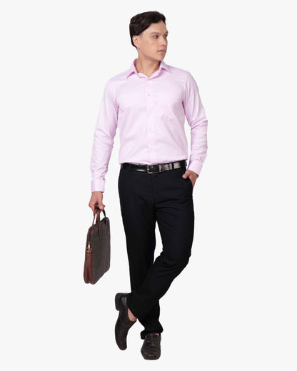Dobby Cotton Fine Checks Shirt