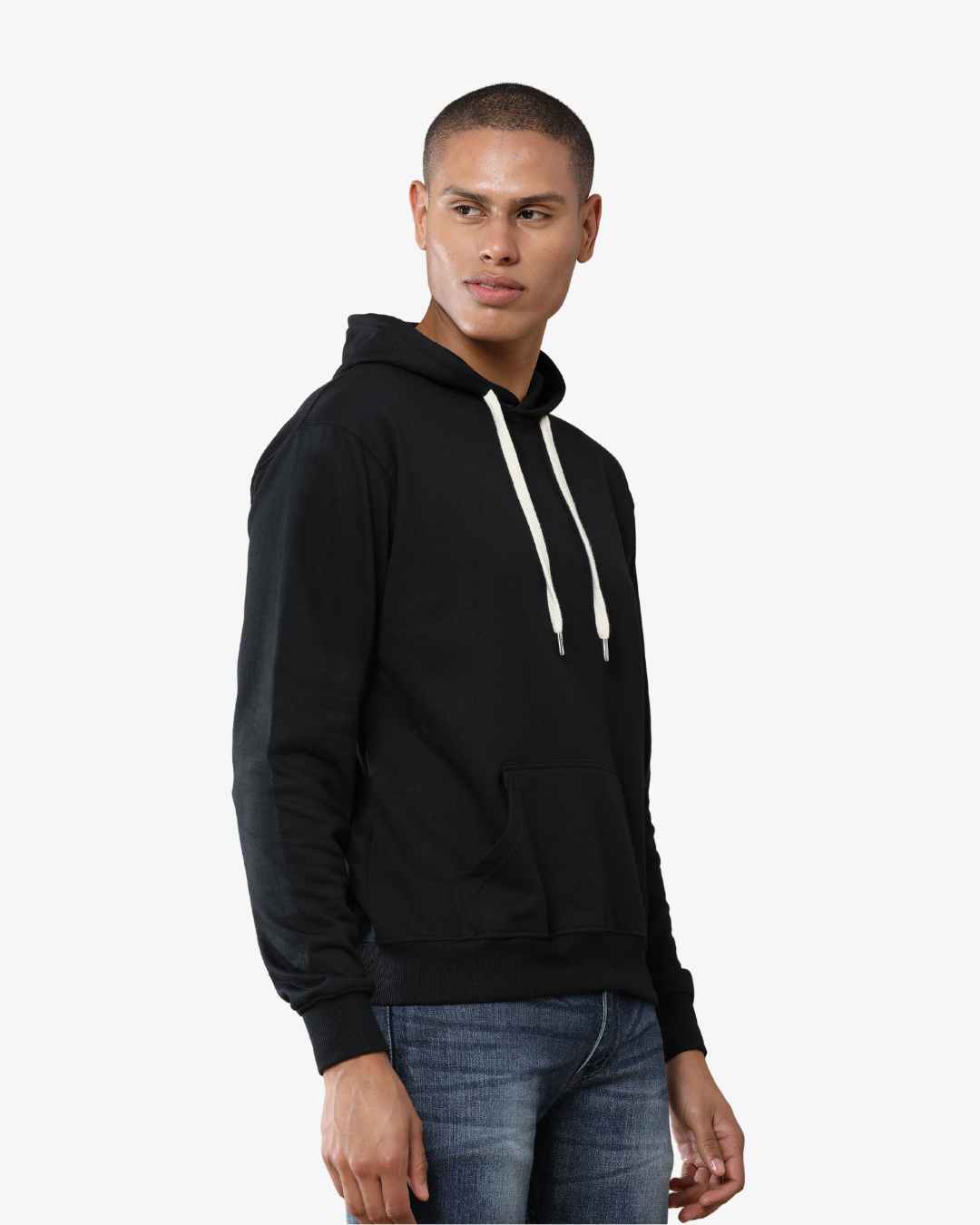 Corcul Men Classic Black Hoodie